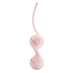 Нежно-розовые вагинальные шарики на сцепке Kegel Tighten Up I